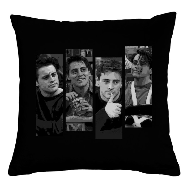 Polštář bavlněný  s potiskem Joey Tribbiani
