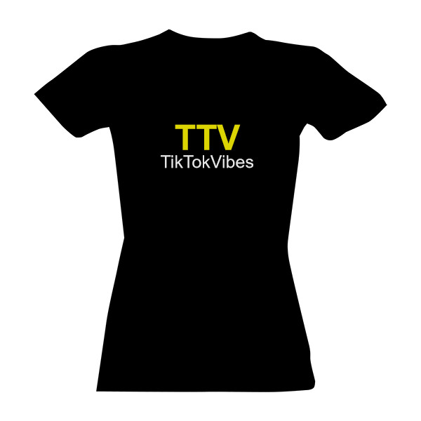Tričko s potiskem TTV woman black